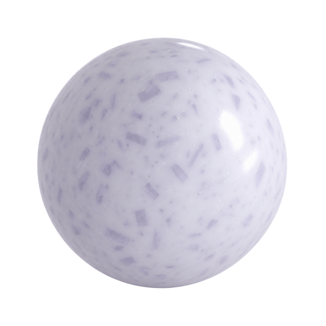 Lavender Milk Crunch Ball